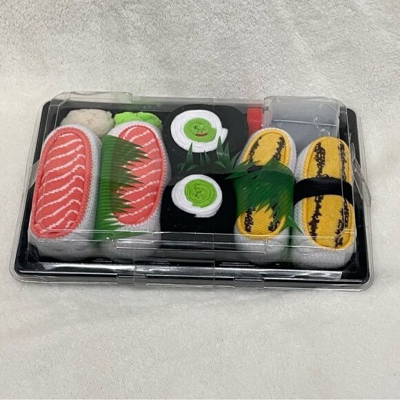 Sushi socks by rainbow socks 🧦 🍱 🍣 - Picture 2 of 4